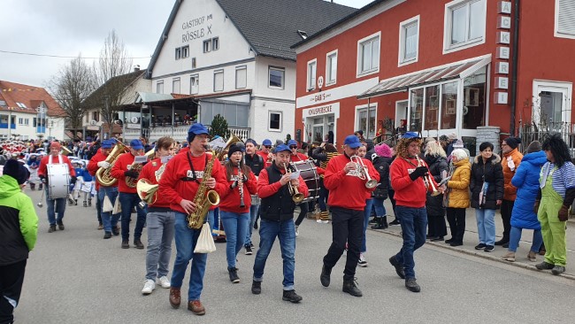 Fasnetsumzug in Aitrach